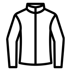 jacket Line Icon © Sentya