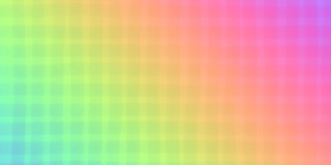 Vibrant Pastel Rainbow Checkered Background