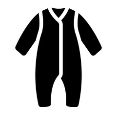 baby onesie Solid icon