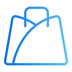 handbags Gradient icon
