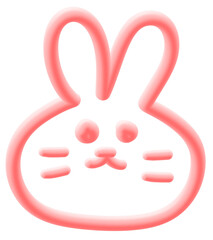 3D 토끼 © 진희 박