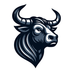 Bull vector and illustrations.