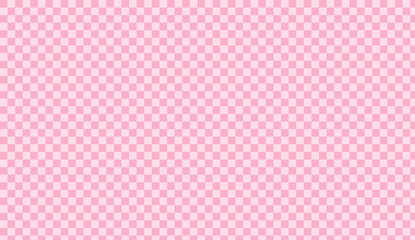 Pink Checkered Pattern forming a Seamless Background for Design