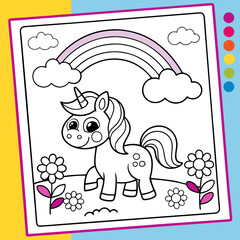 coloring bool page for kids