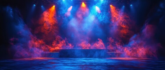 Vibrant Stage Lighting