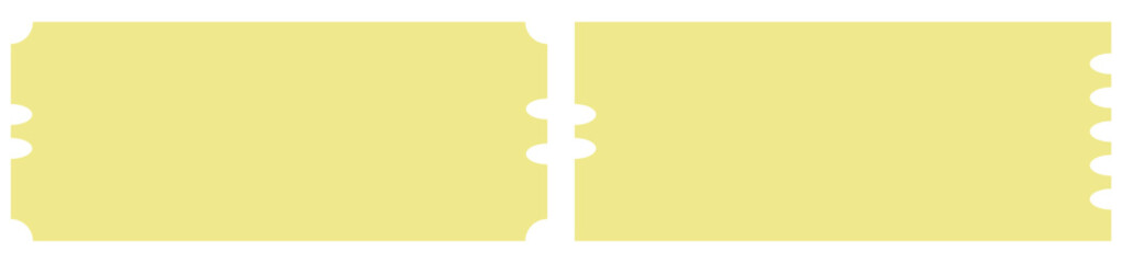 Minimalist Khaki Vector Event Tickets Simple