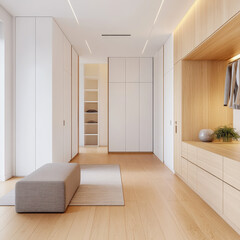 Modern Minimalist Interior Design of a Stylish Home Space