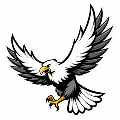 Obraz premium eagle in flight