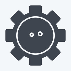 Icon Bioengineering. related to Bioengineering symbol. glyph style