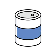 Metal Waste Vector icon