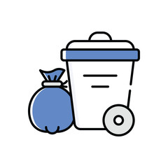 Waste Collection Vector icon