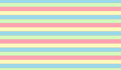 Pastel colored horizontal stripes creating a cheerful and vibrant background