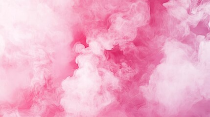 Fototapeta premium Soft pink and white smoke clouds