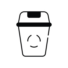 Recycling Bin Vector icon