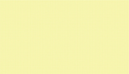 Yellow graph paper background creating a grid pattern