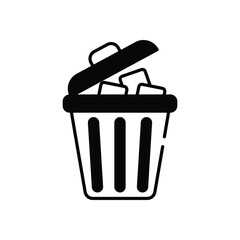 Paper Trash Vector icon