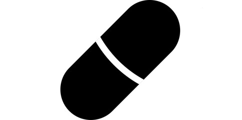 Pills and capsules, tablets icon