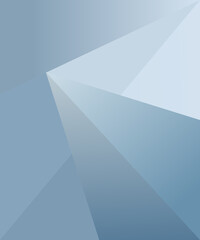 Minimalist Low Poly Light Blue Gradient Wallpaper