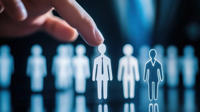 Selecting a candidate from a pool of applicants