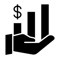 Hand Holding Growth Chart