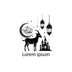 "Eid ul-Adha Mubarak Camel and Mosque Vector Illustration"

"Islamic Festival of Sacrifice with Crescent Moon and Lanterns"