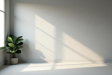 Fototapeta premium Neutral toned studio wall, uniformly lit, no visible texture, photography, gray