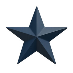 Obraz premium 3d silver star