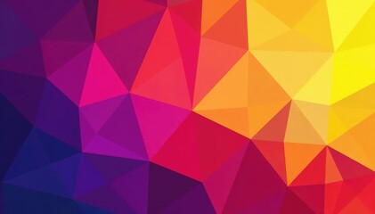 Obraz premium Abstract geometric shapes create a continuous, vibrant backdrop, design, digital, repeating