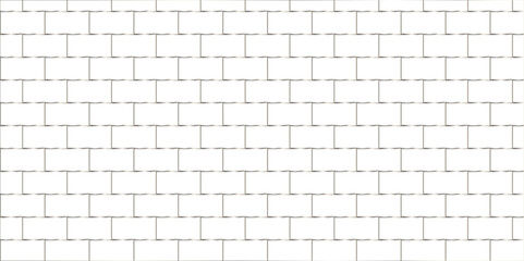 Fototapeta premium Abstract white brick wall background. architecture construction stone block brick wallpaper. seamless building cement concrete wall grunge background. 