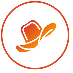 Vector Design Hat Icon Style