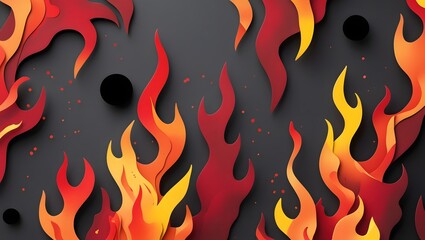 Flame Art Designs: Exploring Bold Color Patterns, The Symbolism of Flames in Art: Passion and Energy