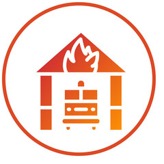 Fire Station Icon Style