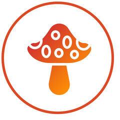 Mushroom Icon Style