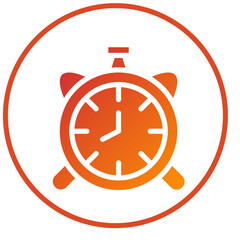 Alarm Clock Icon Style