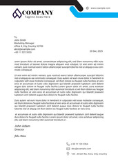 corporate modern letterhead design template. creative modern letterhead design template for your business. letterhead, letterhead, simple minimal letterhead design.