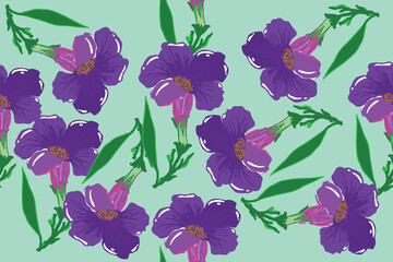 seamless floral pattern
