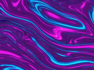 Fototapeta premium Vibrant swirling abstract background with shades of purple and blue