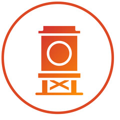 Water Tank Icon Style