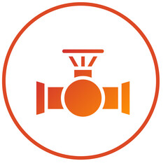 Industry Pipe Icon Style