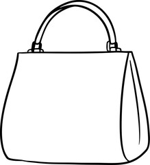 bag vector mono color design.eps