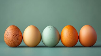 Bright spring egg decor