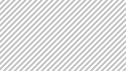 シンプルな斜めストライプ模様 背景素材 16:9サイズ モノクロ