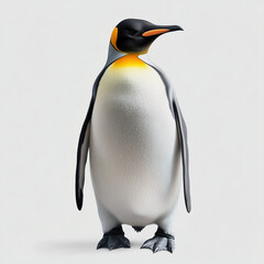 King penguin, animal, illustration, background