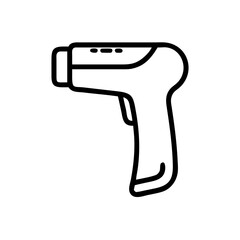 Barcode Scanner Device Icon Design