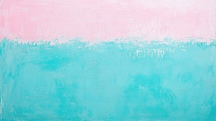 Pastel hues create a tranquil horizontal division.