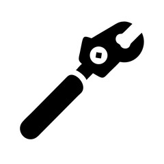 Can Opener with Rotary Handle Icon Design