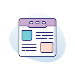 Website  Vector icon