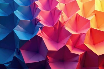 Fototapeta premium Repetitive geometric shapes forming a cohesive design , trendy, fabric, modern