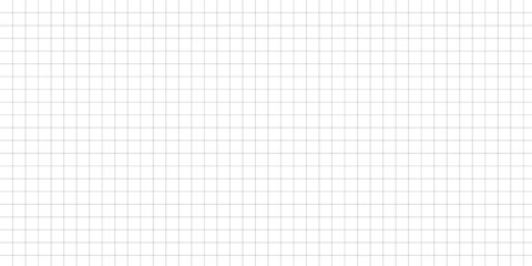Graph grid line paper background. Notebook line math texture. Vector school sheet page