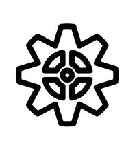 Gear Machine Icon